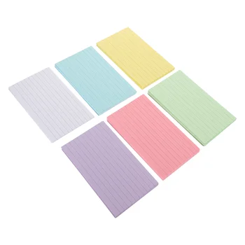 300 Листов Цветных карточек-указателей, небольшая заметка, сделайте свой собственный блокнот, красочное объемное мини-слово