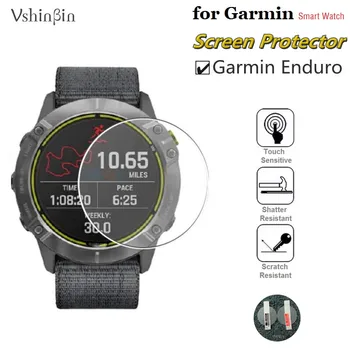 3ШТ Защитная пленка для экрана Garmin Enduro Round Smart Watch из закаленного стекла с защитой от осколков