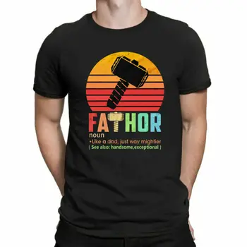 Fathor Definition Like A Dad Просто Намного Могущественнее Винтажной мужской футболки в стиле ретро Sunset с длинными рукавами
