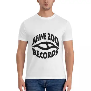 Seine Zoo Records, классическая футболка Nekfeu, мужские облегающие футболки, футболка оверсайз, блузка