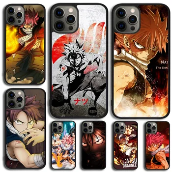 Аниме Fairy Tail Natsu Чехол Для Телефона Чехол Для iPhone 15 14 SE 2020 XR XS 11 12 13 Mini Pro MAX 6 7 8 Plus Coque
