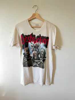 Винтажную рубашку Destruction Live Without Sense '88 Tour