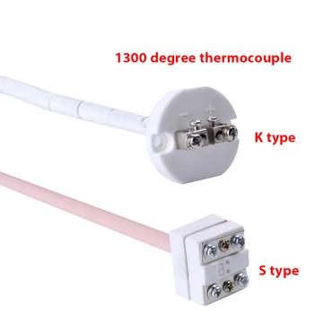 Высокотемпературный датчик термопары типа K типа S для керамической печи 2372 по Фаренгейту 1300 градусов термопары WRP-100