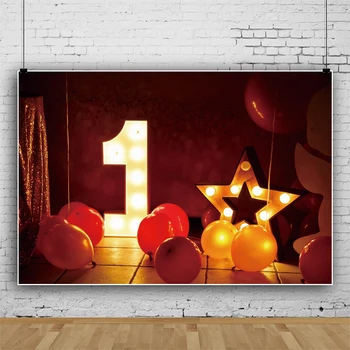 Декоративный виниловый фон SHENGYONGBAO для детского дня рождения, фонов для фотосъемки новорожденных, студийного реквизита ZLSZ-19