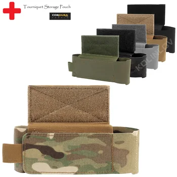 Держатель для тактического жгута, травматологические ножницы, сумка для хранения EMT, EDC фонарик, медицинские ножницы для кошек, военная сумка для ремня Molle