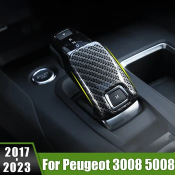Для Peugeot 3008 5008 GT Citroen C5 Aircross 2017 2018 2019 2020 2021 2022 2023 Ручка Переключения Передач Автомобиля Накладка На Головку Шестерни Наклейка