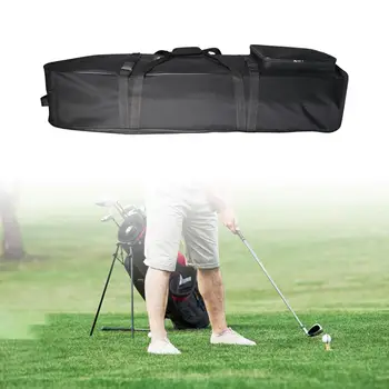 Дорожная сумка для гольфа для авиакомпаний со стабилизирующими ремнями 900D Oxford, водонепроницаемая, складная, утолщенная дорожная сумка для гольфа