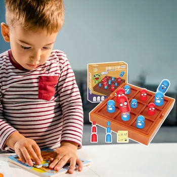 Забавная настольная игра, набор игрушек-головоломок, игрушка для раннего развития, подарок на День рождения Рождество