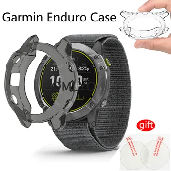 Интеллектуальная защитная рамка 3в1 для часов Garmin Enduro, чехлы из ТПУ, защитная пленка для стеклянного экрана