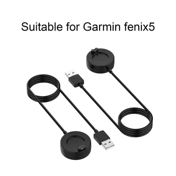 Кабель Зарядного Устройства Для Garmin Fenix 5x5s 6 6X6S USB-док-станция Для зарядки Garmin Vivoactive 3 4S 935 945 Forerunner 630 Заглушка