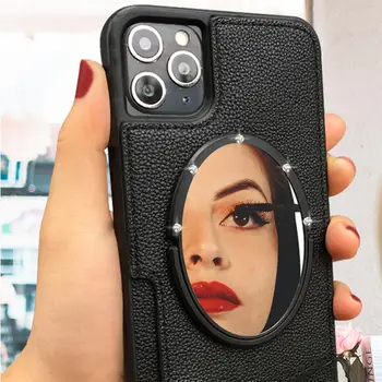 Креативная подставка для телефона на палец, зеркальце для макияжа, кольцо с пряжкой, Многофункциональный Универсальный держатель для планшета и телефона