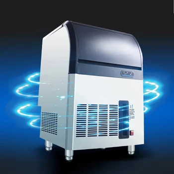 Льдогенератор Коммерческий Кубический автомат для льда Автоматический/ Домашний льдогенератор / Для бара / Кофейни/Чайной