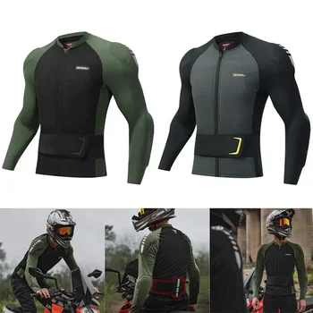 Мотоциклетная Мягкая броня, мото Куртка Для мотокросса, Защитное снаряжение для верховой езды, Защита груди и плеч, Сертификация CE