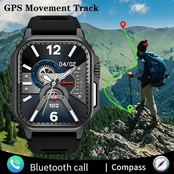 Мужские смарт-часы Xiaomi Youpin, NFC Компас, GPS Отслеживание движения, Электронные часы, Bluetooth-вызов, голосовой ассистент AI, Фитнес-браслет