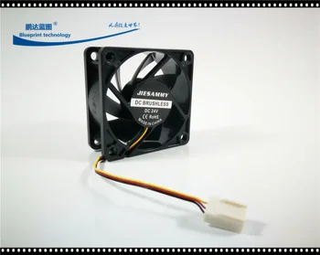 Новый Mute 6025 6 см 60*60 *25 мм гидравлический вентилятор охлаждения материнской платы шасси с преобразованием частоты 24 В