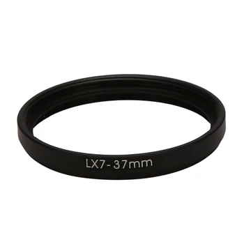 Переходное кольцо для фильтра объектива 37 мм для Panasonic Lumix Dmc Lx7 Dmw-Fa1 Черный Atlx7Bk