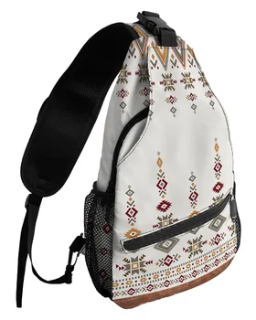 Племенной тотем, нагрудные сумки в богемном стиле для женщин, мужчин, водонепроницаемые сумки-мессенджеры, женские дорожные спортивные сумки через плечо на одно плечо