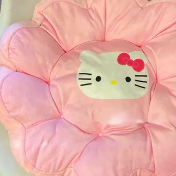 Подушка для сиденья Sanrio Hello Kitty, мягкая толстая домашняя подушка, подушка для студенческого рабочего стула, Подушка для офисного стула, Утолщенная подушка для задницы