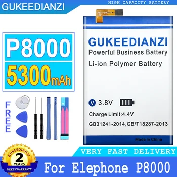 Сменный Аккумулятор Мобильного Телефона Емкостью 5300mAh Для Смартфонов Elephone P8000 