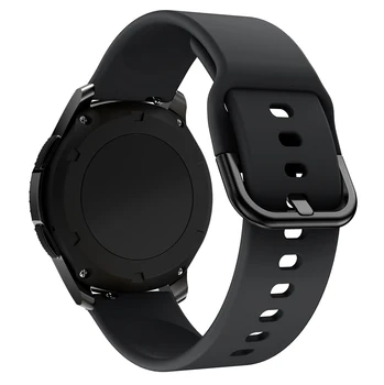 Сменный Ремешок Для Часов Samsung Galaxy Watch 3 45 мм 41 мм Спортивный Силиконовый Ремешок Watch3 Active 2 Ремешка для браслетов