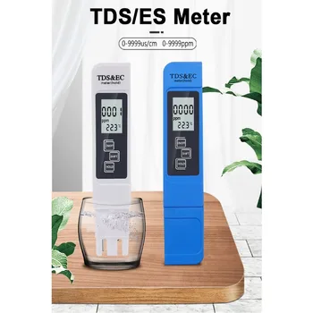 Цифровой РН-метр 0,01 PH Высокоточный тестер качества воды TDS EC Метр Ручка для проверки чистоты воды измеритель температуры Tds Ph Метр