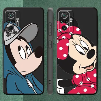Чехол для телефона Minnie Mouse Mickey Disney для Xiaomi Redmi 9A K60 K60E K40s 10 12 10C 10A A2 A1 Plus 12C 9 9C 9T K50 Игровой Чехол